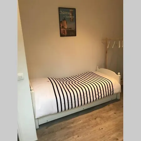 Jolie Maison En Tuffeau Dans Le Centre De Saumur Buitenkant foto